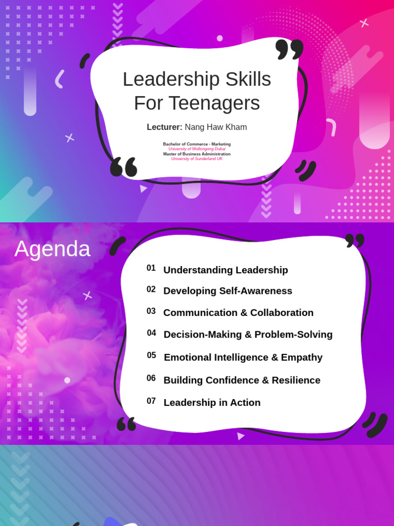 Essential Leadership Skills for Teens | PDF | Communication | Leadership