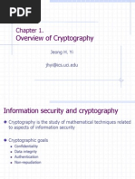 Overview of Cryptography: Jeong H. Yi Jhyi@ics - Uci.edu