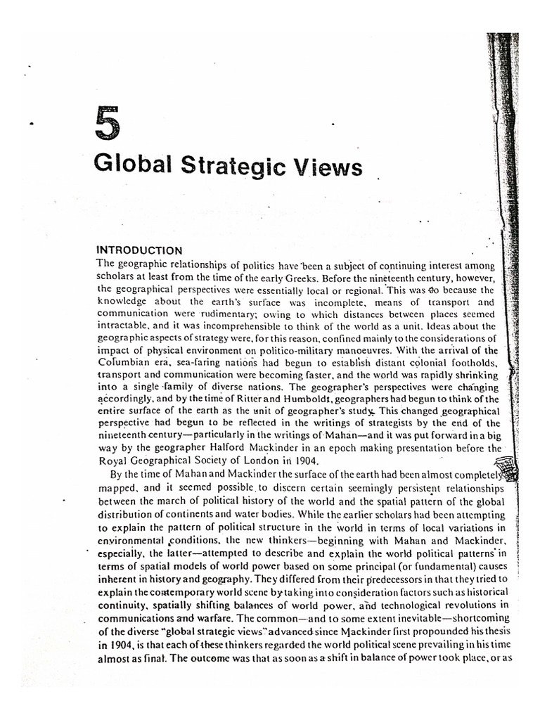 Global Strategic View | PDF