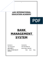 Bank Mangement System