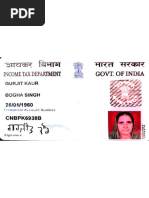 Neha's Aadhaar Card Details | PDF