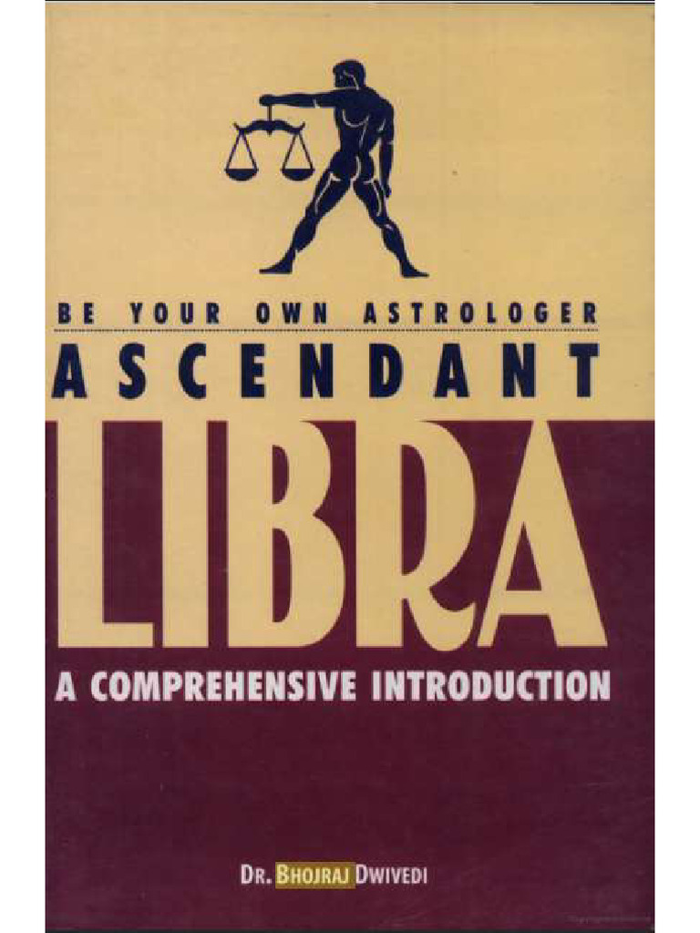 B7 Part Book Be Your Own Astrologwer Ascendant Libra by Bhojraj Dwivedi ...