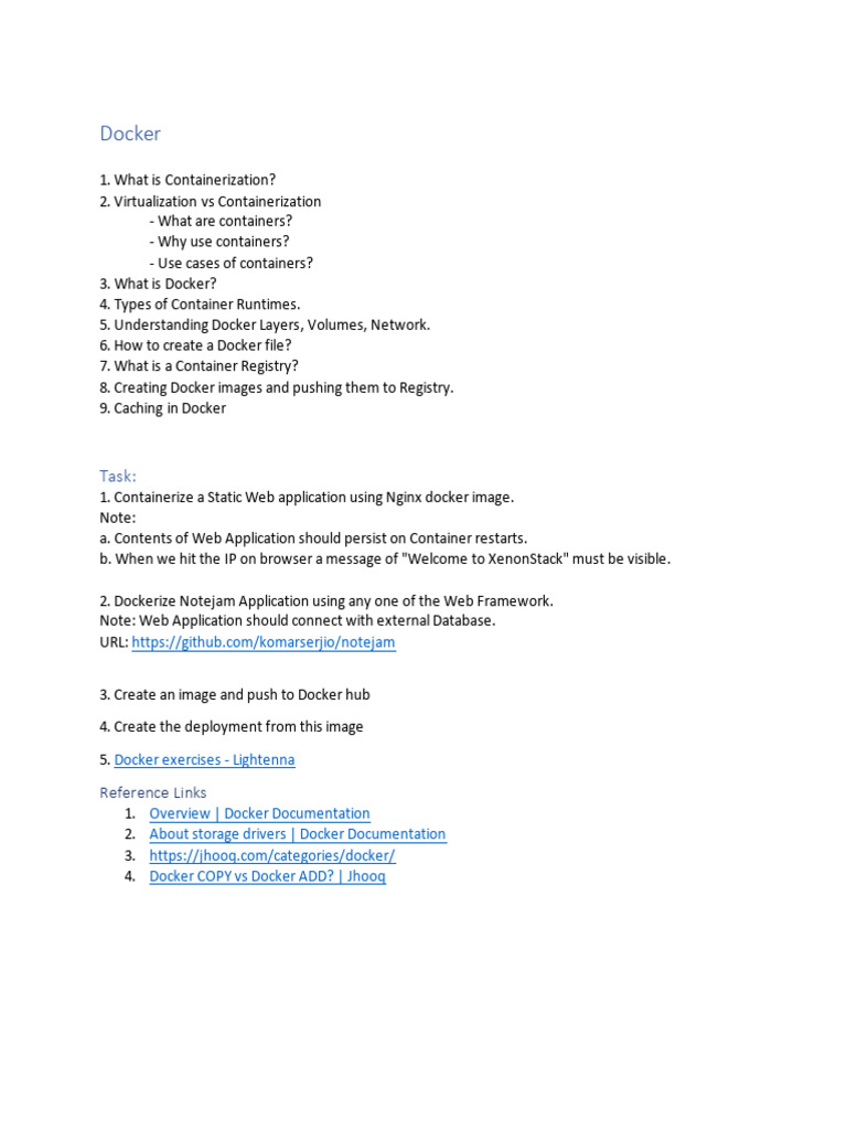 Getting Started with Docker Guide | PDF