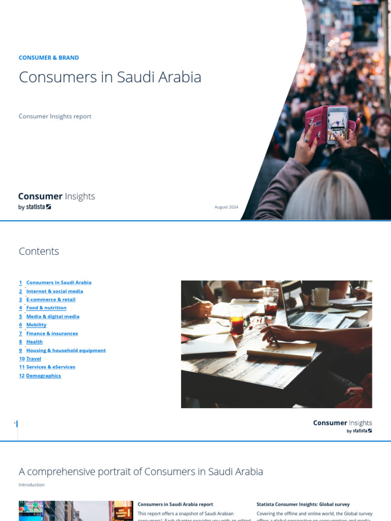 Study Id144350 Consumers in Saudi Arabia | PDF | Cost Of Living ...