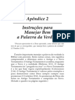 Instruções para Manejar Bem A Palavra Da Verdade