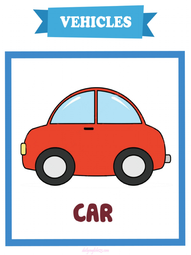 Vehicles Flashcards | PDF
