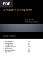 A Project On Banking Sector