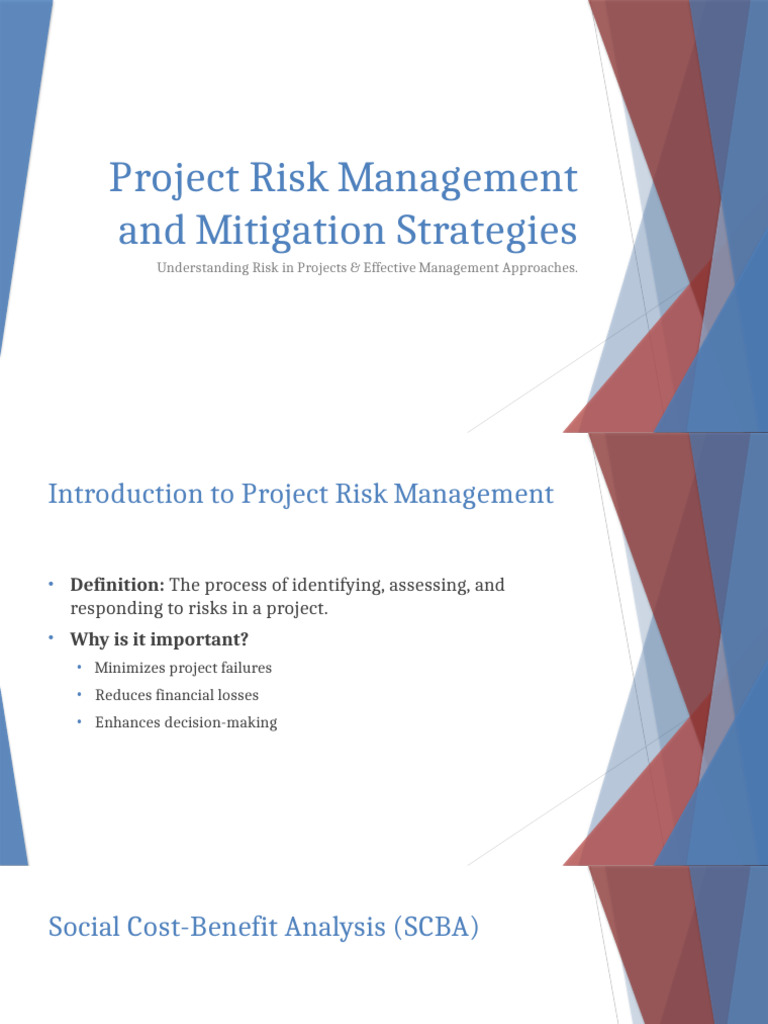 Risk Mitigation Strategies in Projects | PDF | Risk Management | Risk