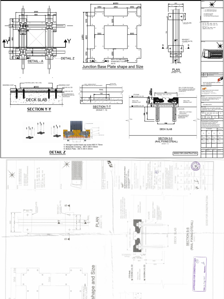 Crane Rail Installation Details | PDF
