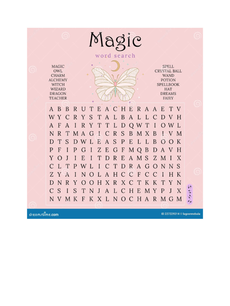 magic wordsearch | PDF