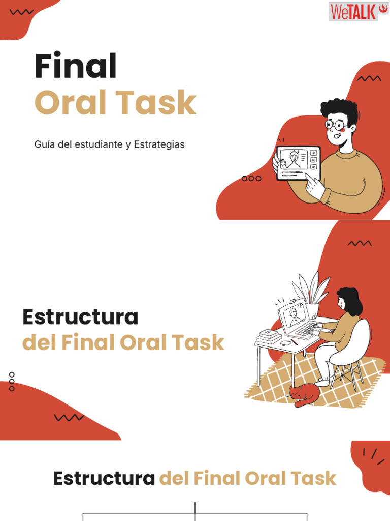 Guía para el Final Oral Task | PDF | Micrófono | Lingüística