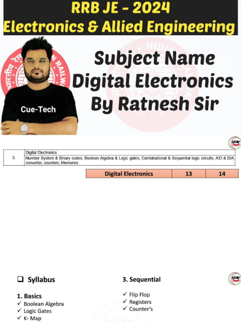 Day 12 Digital Electronics | PDF