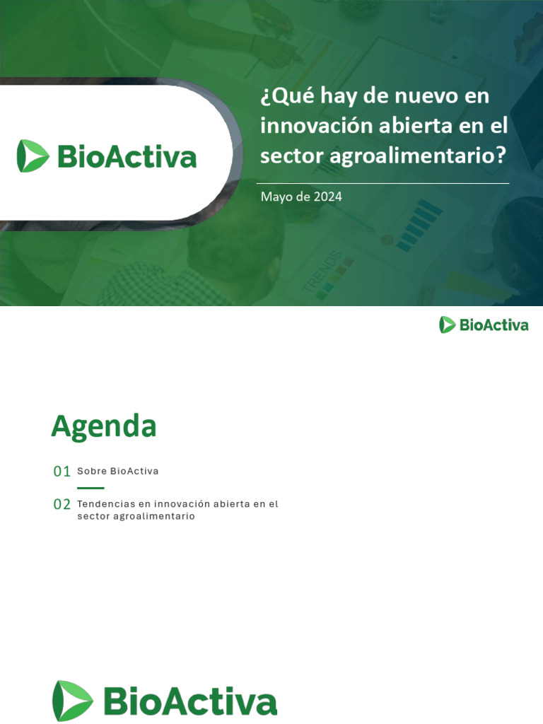 Presentación BioActiva e IA - 3may24 - 240508 - 145114 | PDF ...