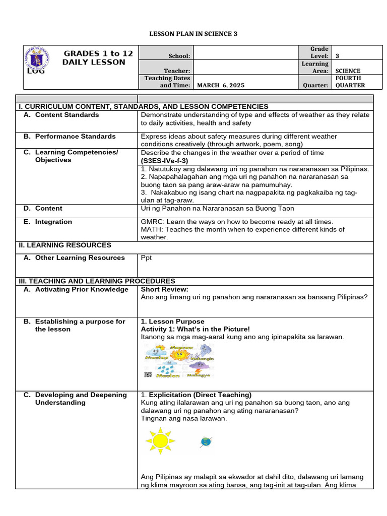 Sci 3 | PDF