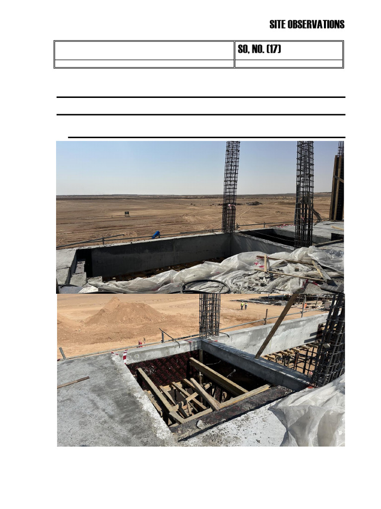Urgent Site Observations for Project Lambo | PDF