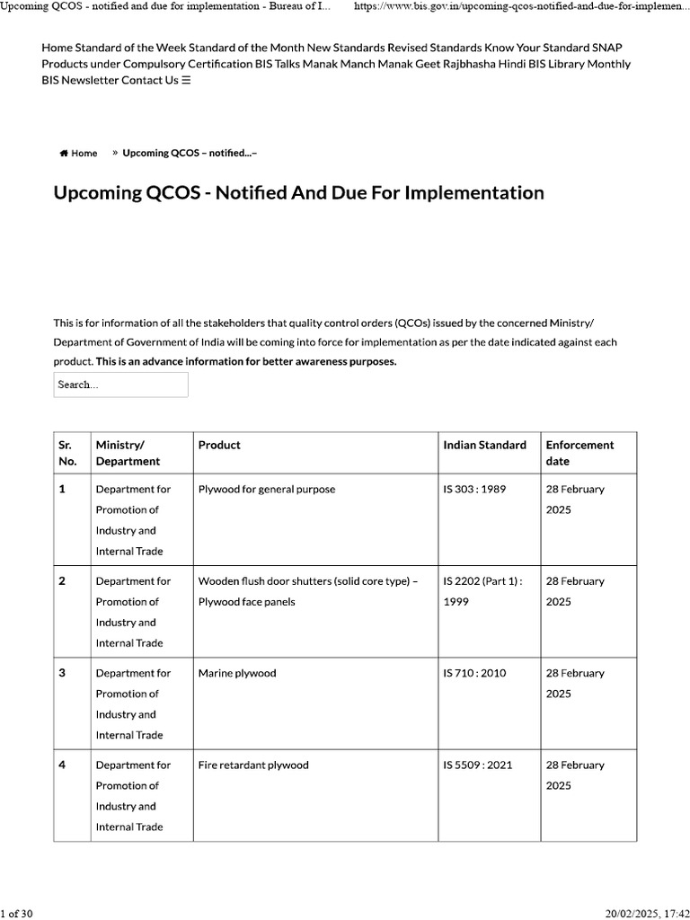 Upcoming QCOS Implementation Details | PDF