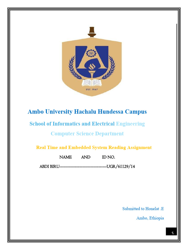 Real Time Reading Assignment | PDF | Computer Data Storage | Hard Disk ...