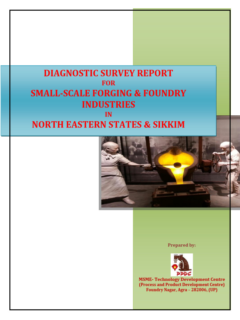 Final Study Report PPD C Agra Foundry Industry | PDF | Economies