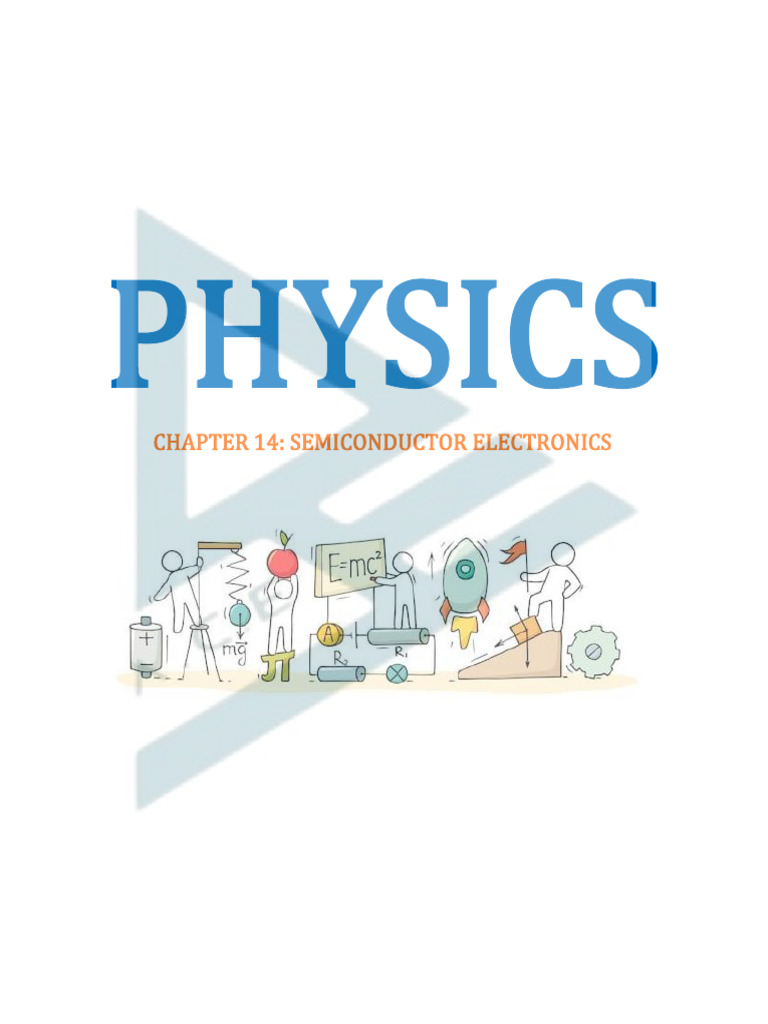 Semiconductor Electronics Overview | PDF | P–N Junction | Semiconductors