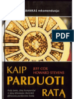 Kaip Parduoti Ratą - Jeff Cox, Howard Stevens 2005