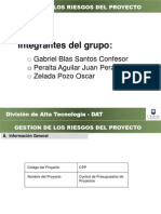 Riesgos Del Proyecto