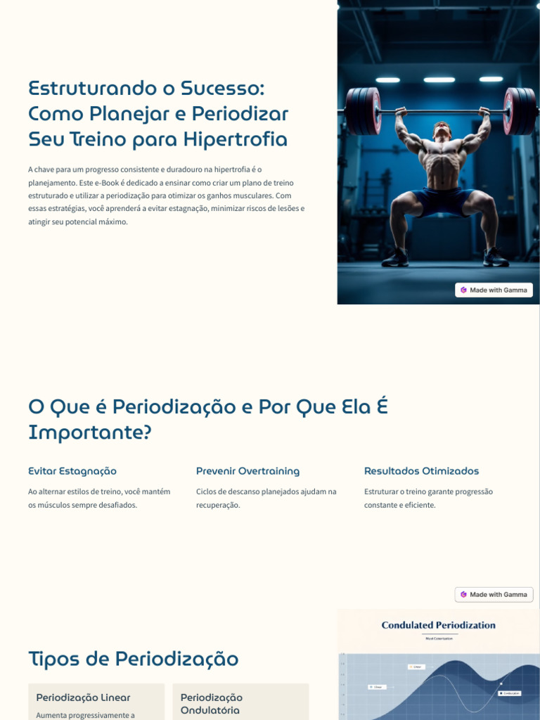 Planejamento e Periodização para Hipertrofia | PDF | Músculo