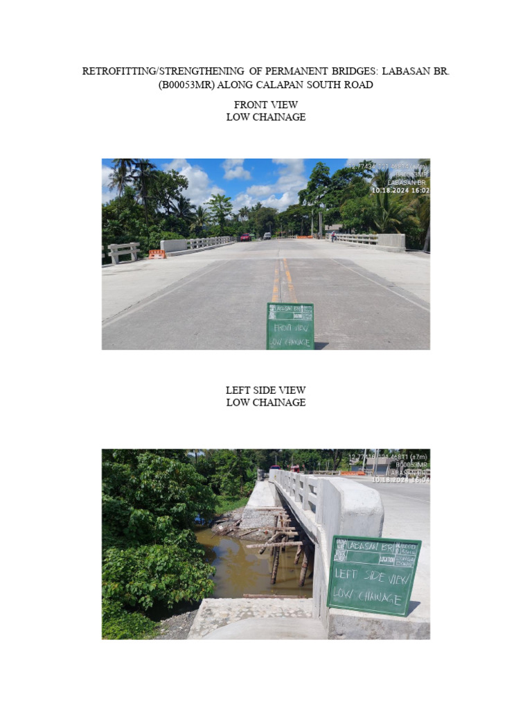 13 - Labasan Br. (B00053MR) Along Calapan South RD | PDF