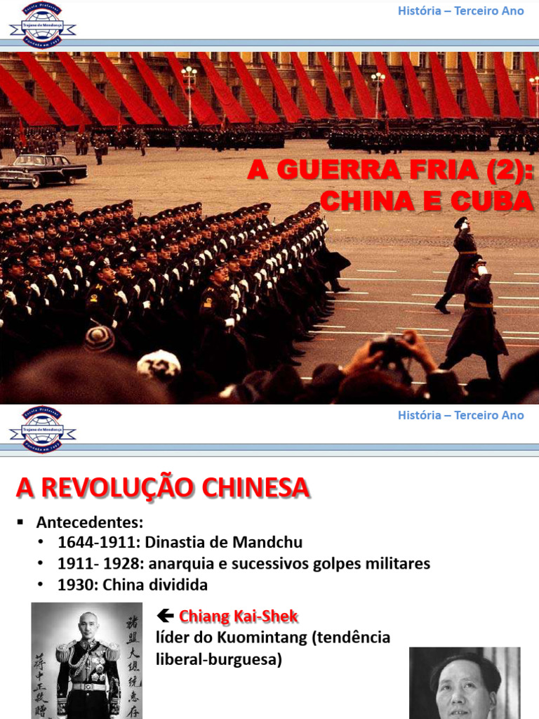 Revoluções Socialistas: China e Cuba | PDF | China | Política mundial