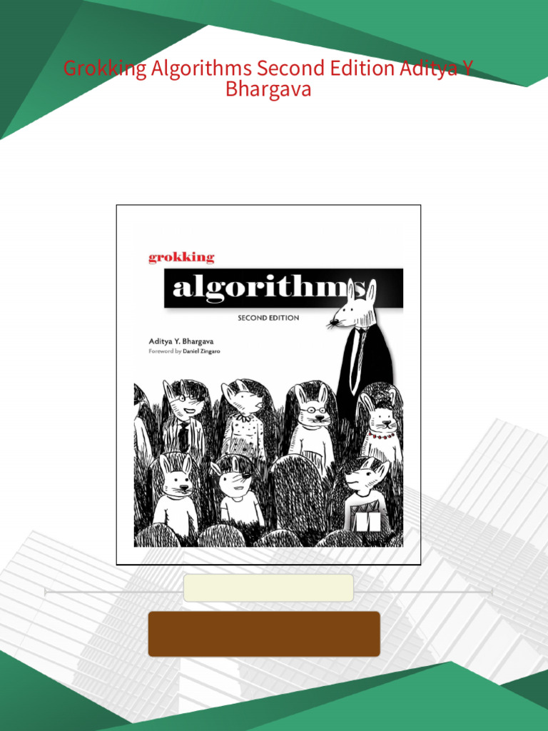 Grokking Algorithms Second Edition Aditya Y Bhargava - The latest ...