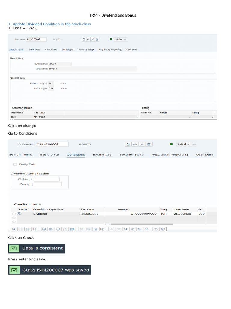 Dividned and Bonus | PDF | Debits And Credits | Dividend
