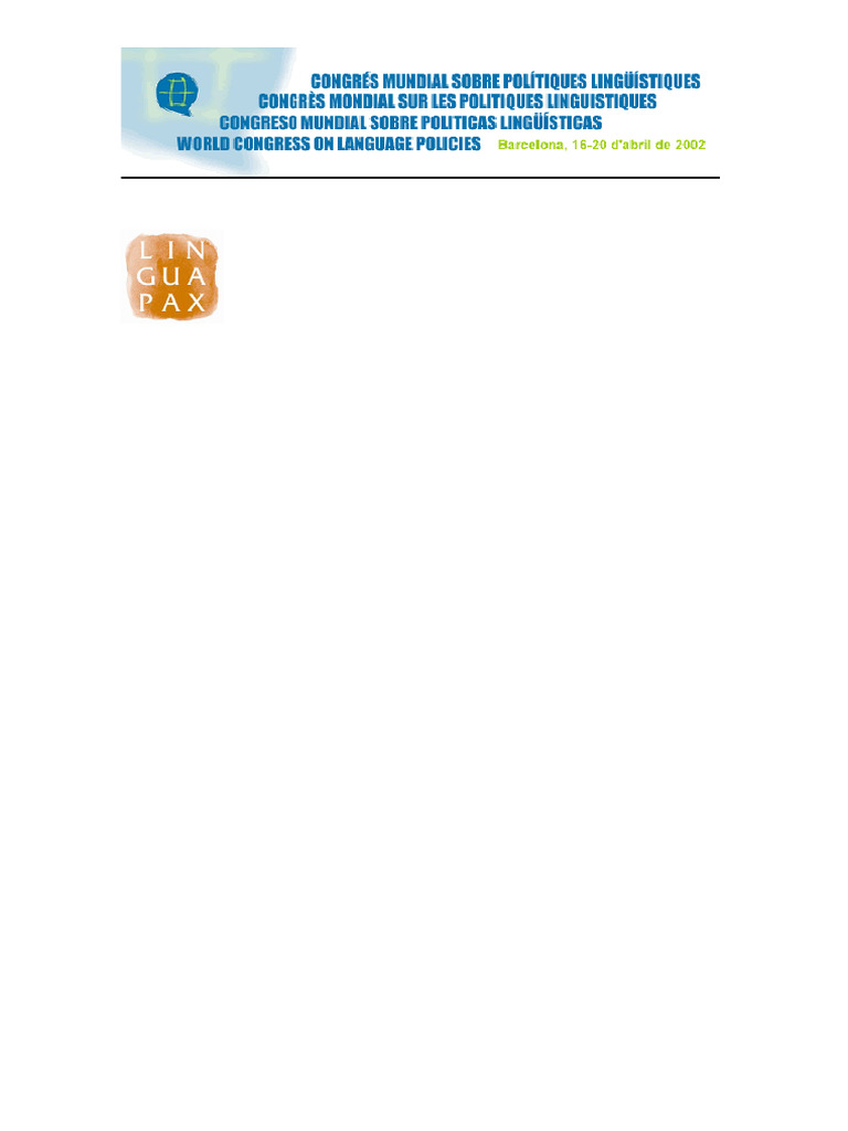 South Africa's Language Policy Overview | PDF | Linguistics | Human ...