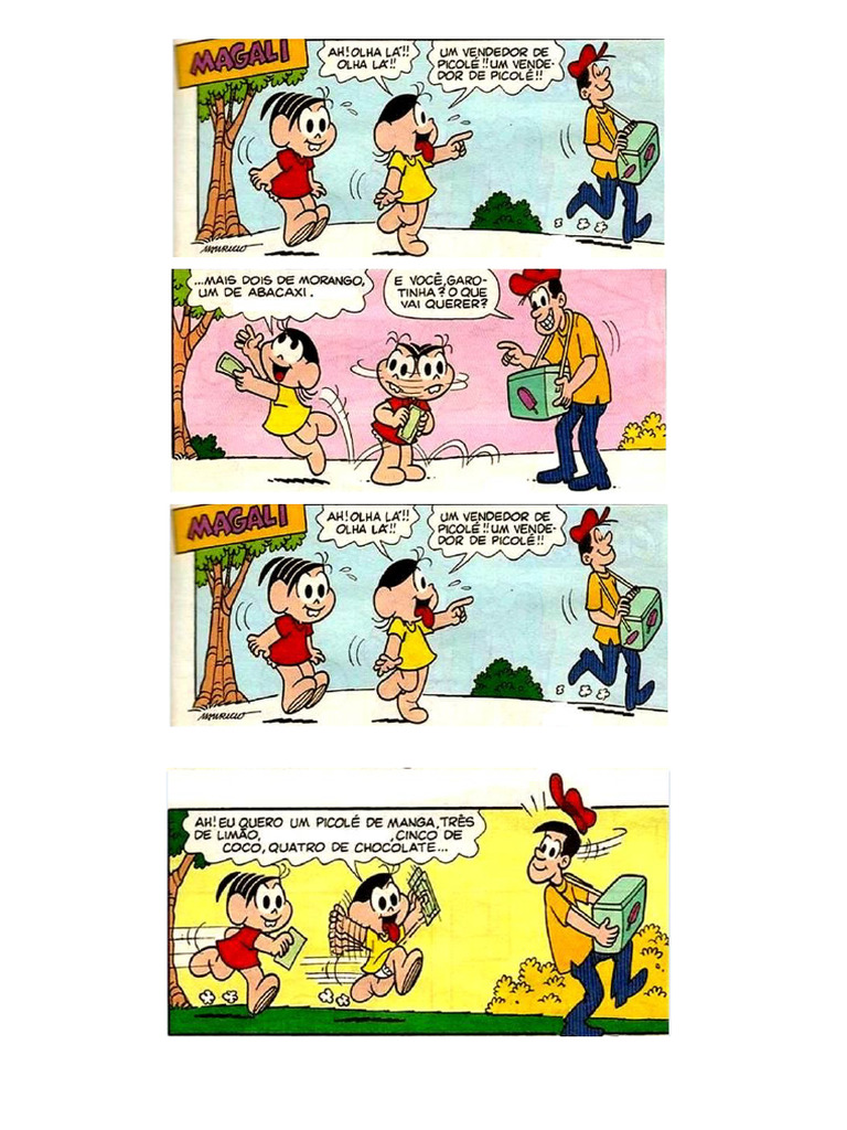 HISTÓRIA - TURMA DA MÔNICA (1) | PDF