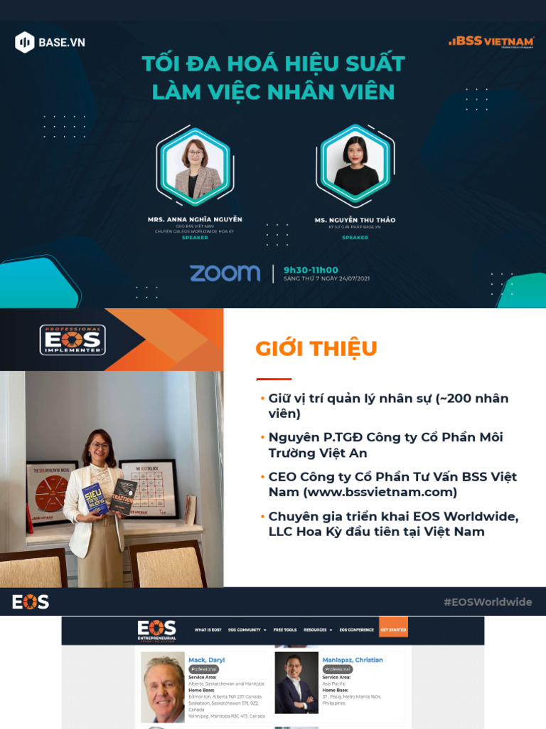 Workshop EOS - Base | PDF