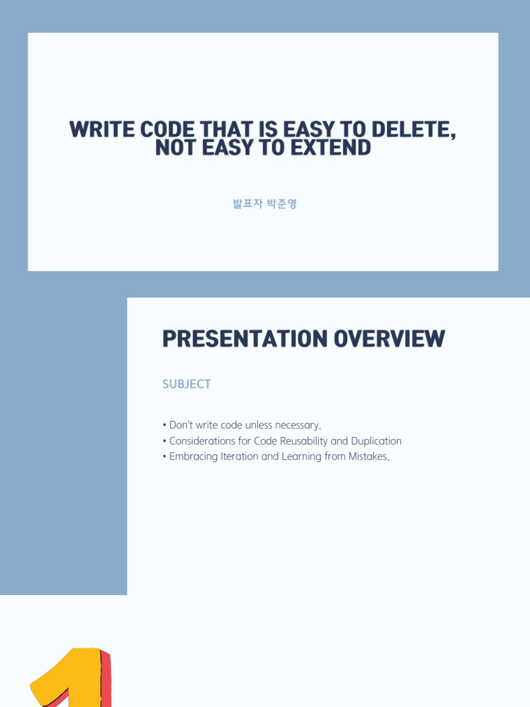 Write Code That Is Easy To Delete, Not Easy To Extend | PDF | Computer ...