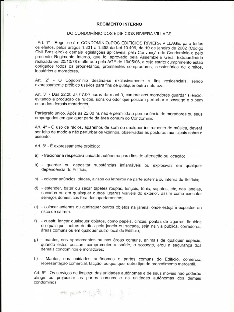 Regimento Interno | PDF