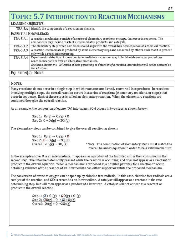 Understanding Reaction Mechanisms | PDF | Chemical Reactions | Catalysis