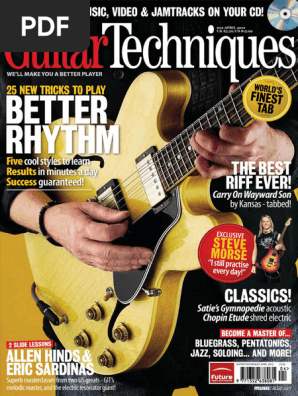 guitar techniques magazineセット Guitar Techniques Magazine — DECLAN ZAPALA