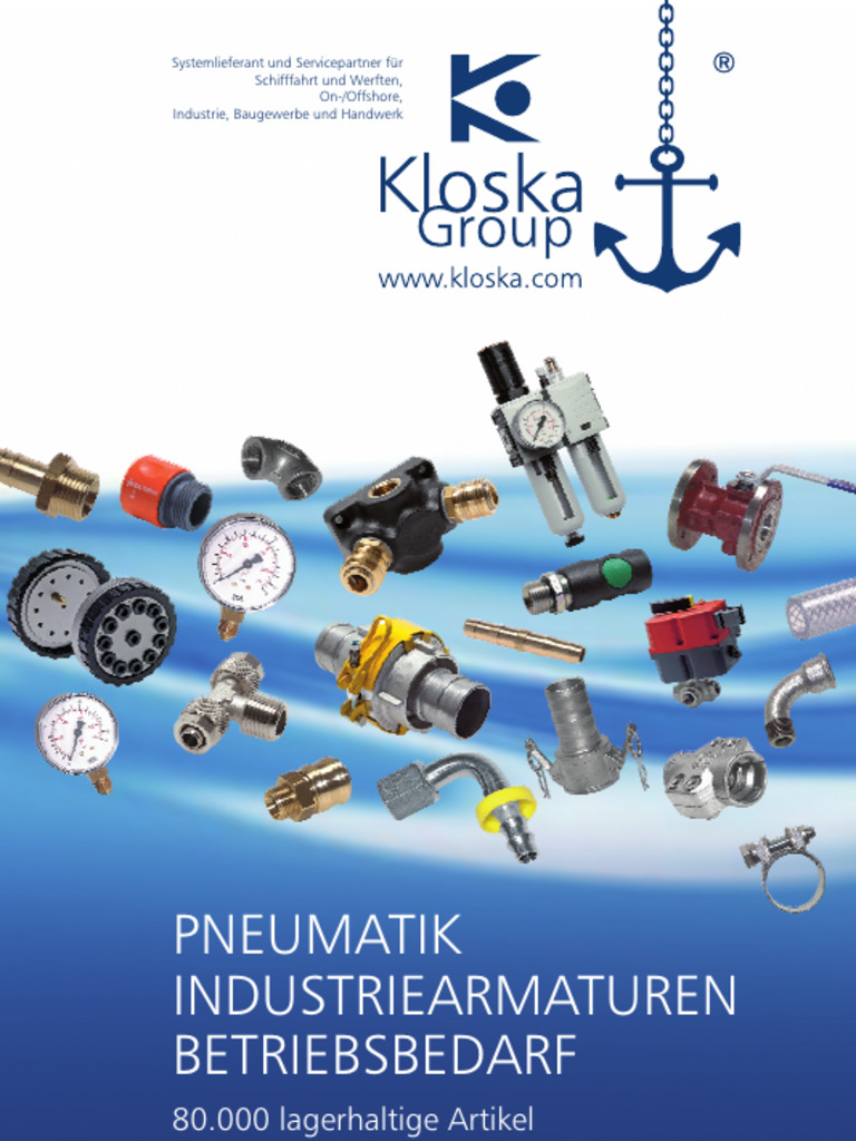 Industriearmaturenkatalog-Kloska Group de | PDF