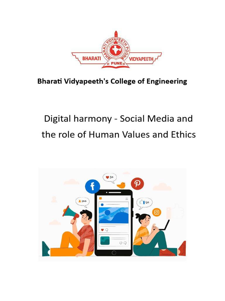 Digital Harmony: Ethics in Social Media | PDF | Social Media | Popular ...