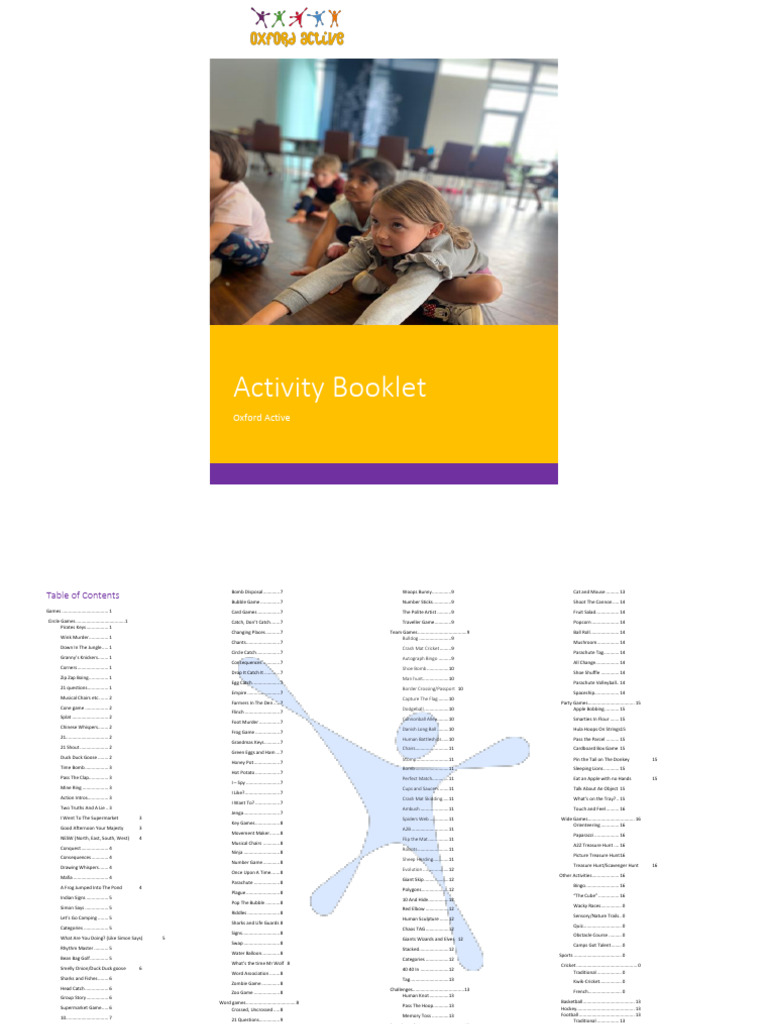 Fun Activity Booklet for Kids | PDF