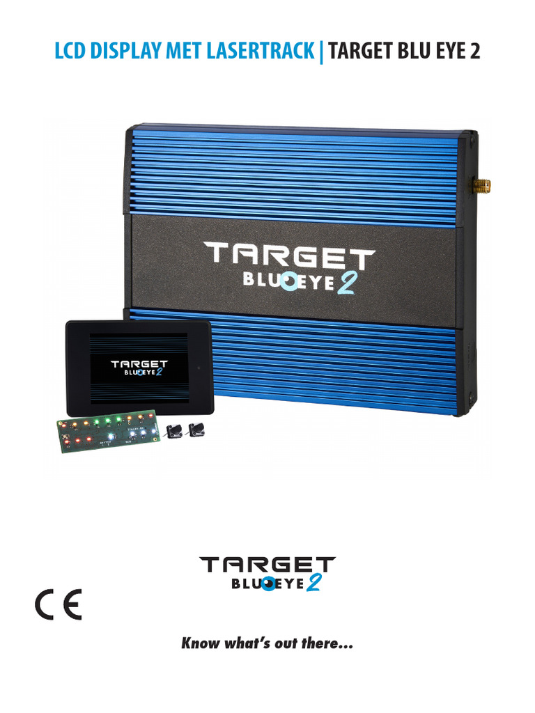 Target Blu Eye 2 - LCD Display Met LaserTrack Gebruikershandleiding V1 ...