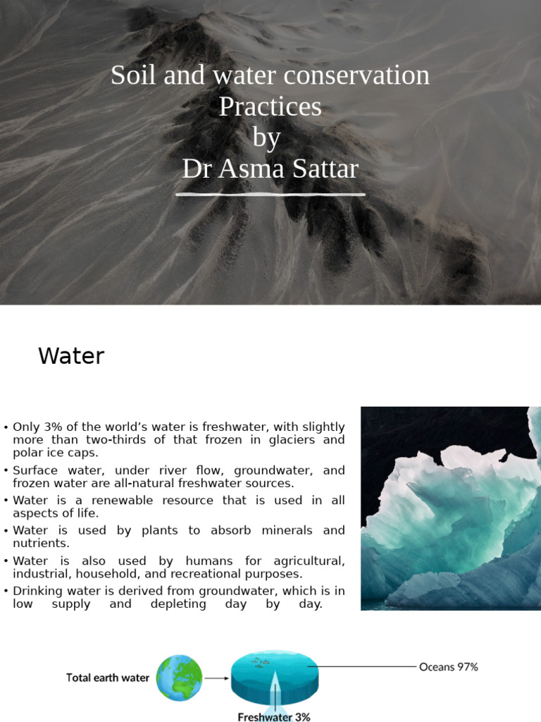 Soil and Water Conservation Practices | PDF | Soil | Surface Runoff