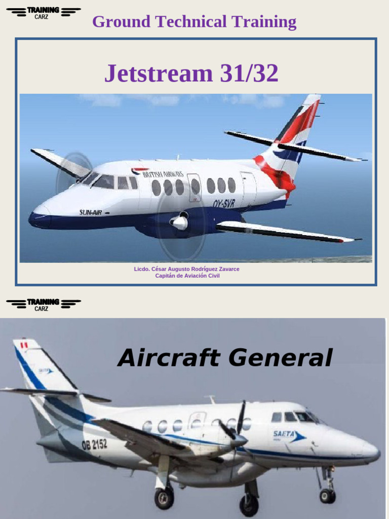 Capacidades y Características del Jetstream 31/32 | PDF | Avión | Spar ...