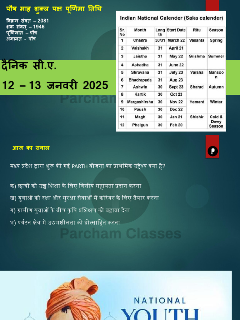 DAILY CA 12th - 13th Jan'25 | PDF