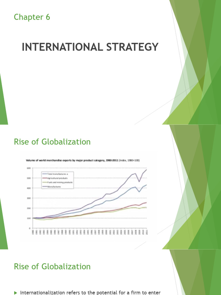 International Strategy for Global Markets | PDF | Mergers And ...