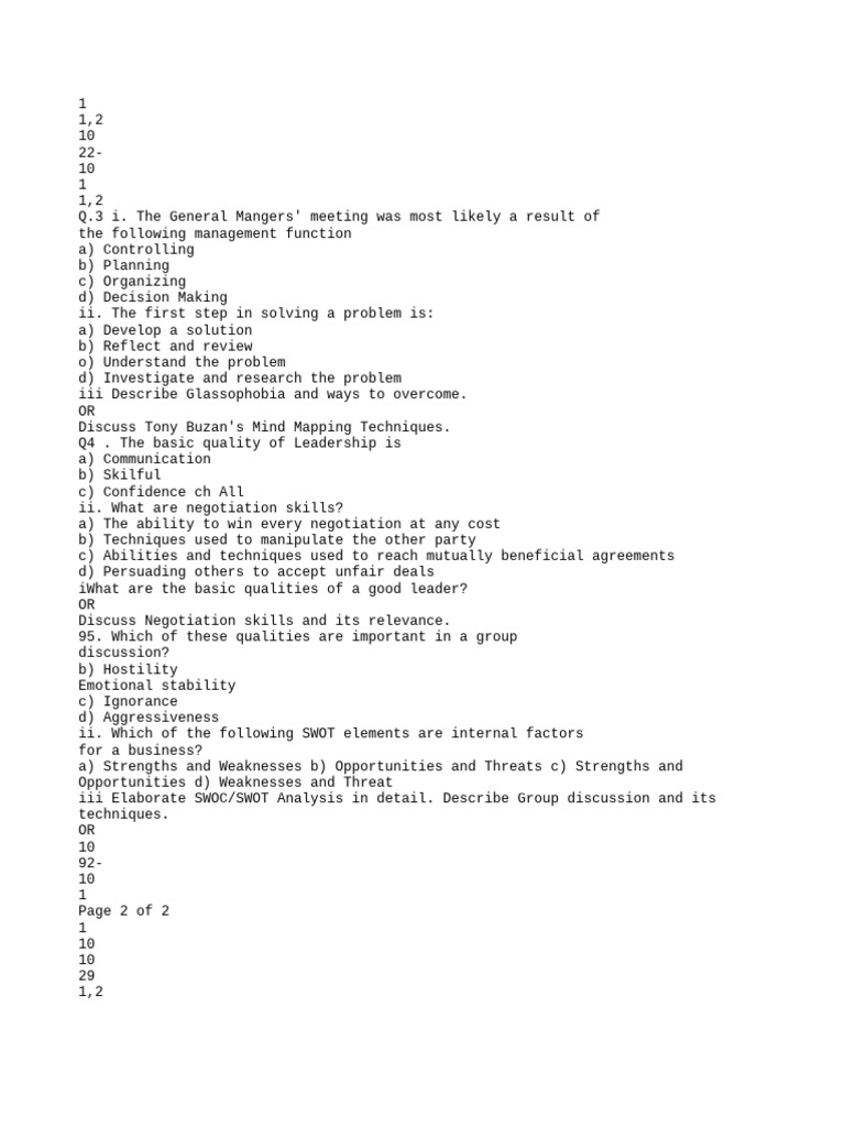 SS Paper2 | PDF