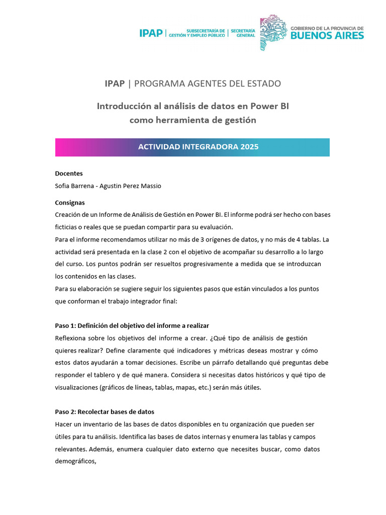 Informe de Análisis en Power BI 2025 | PDF | Bases de datos ...