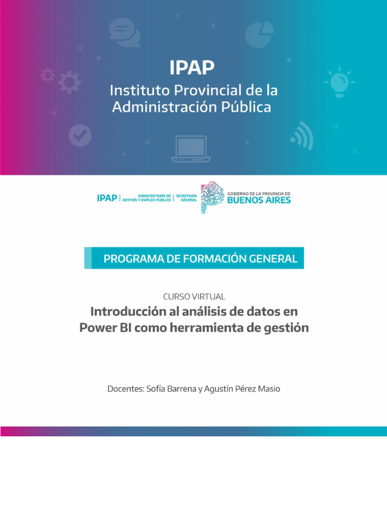 Power BI - Clase 1 - Introducción Al Análisis de Datos en La APP | PDF