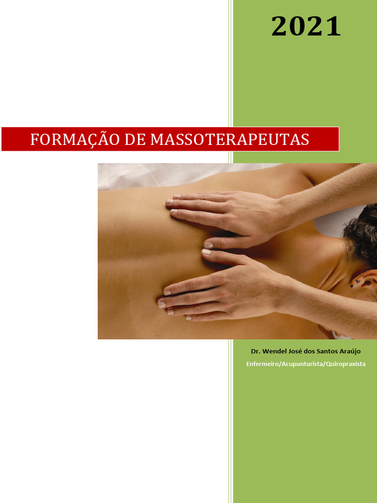 Formação em Massoterapia e História | PDF | Massagem | Sistema linfático