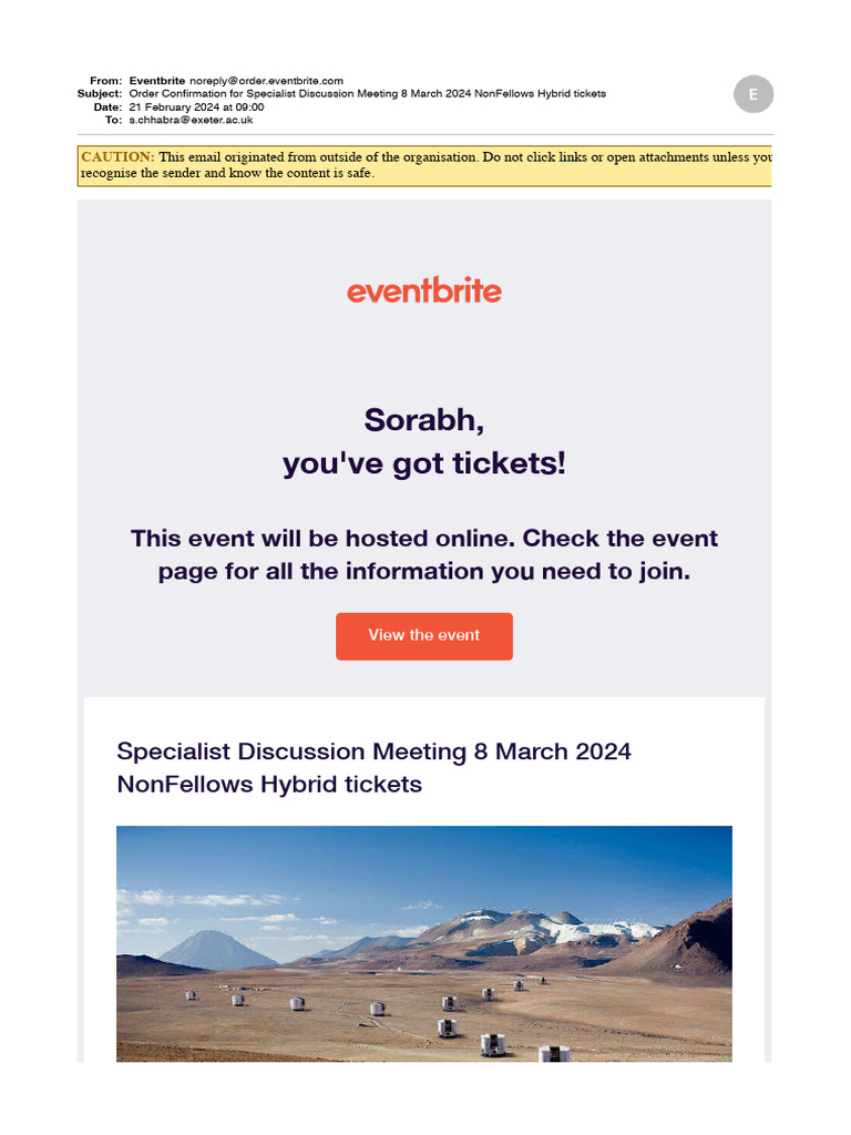 Specialist Discussion Meeting Tickets | PDF